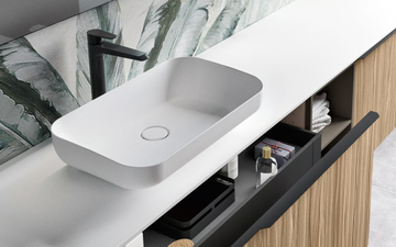ELITE ELI04 - Wall-mounted vanity unit by Gruppo Geromin - view 3